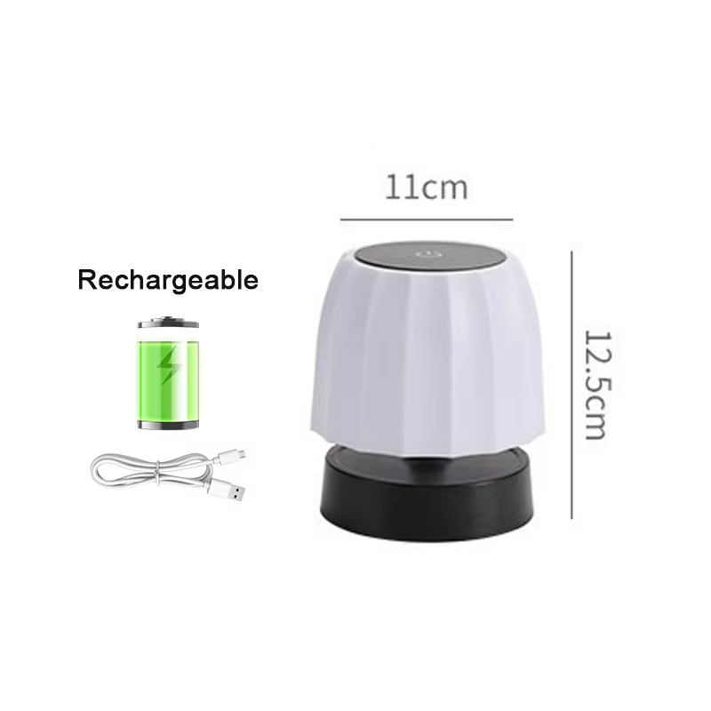 Led Table Lamp Rechargeable With Adjustable Height Portable Wireless Touch Desktop Night Light For Bedroom Desk  Reading Lamp