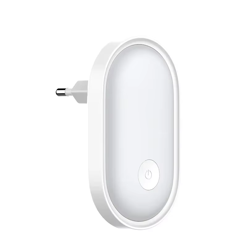 LED Night Light US/EU Plug Wall Lamp Light Control Induction Energy Saving  Eye Protection  Home Bedroom Reading Night Lights