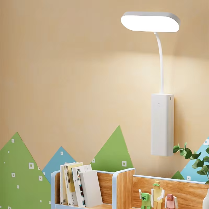 LED Desk Lamp 3 Levels Dimmable Touch Night Light USB Plug in Eye Protection Foldable Bedroom Bedside Desktop Office Table Lamps